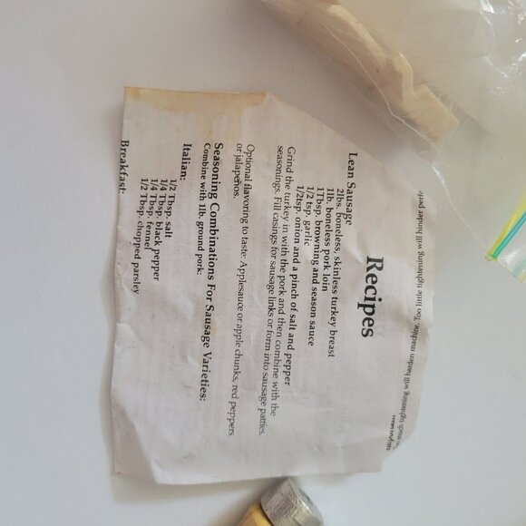 SAUSAGE MEAT GRINDER NORPRO HEAVY DUTY - Picture 4 of 10